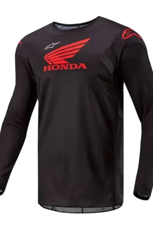 Alpinestars Honda Racer Iconic Jersey Zwart Rood Voordeelprijs