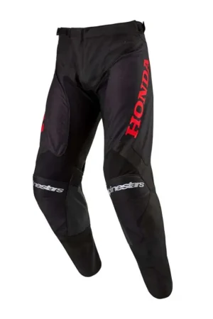 Alpinestars Honda Racer Iconic Broek Zwart Rood Premium
