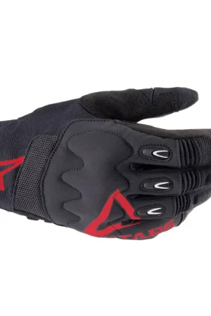 Alpinestars Techdura Handschoenen Vuurrood Zwart Weekendaanbieding