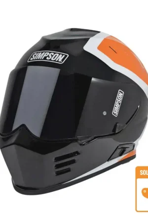 Simpson Venom Milwaukee Oranje ECE22.05 Integraalhelm Premium