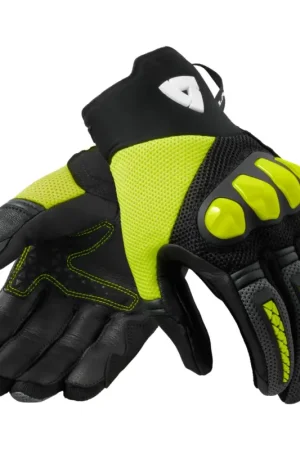 Laatste Versie REV’IT! Speedart Air Zwart Neongeel Handschoenen