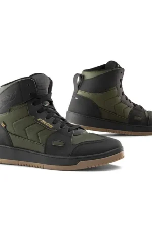 Veilige Betaling Falco Harlem Dames Schoenen Zwart Groen