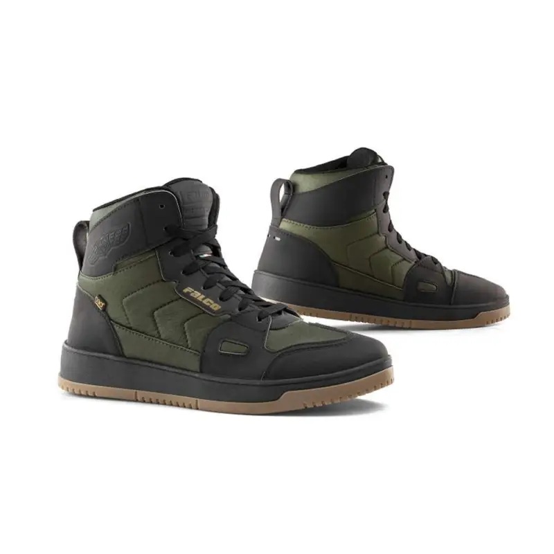 Veilige Betaling Falco Harlem Dames Schoenen Zwart Groen