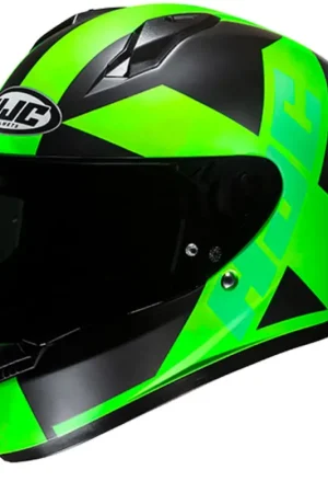 HJC C10 Tez Zwart Groen Integraalhelm Lage Kosten