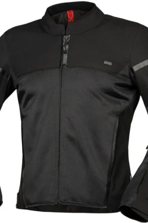 IXS Oxy-Air Mesh Zwart Textiele Motorjas Hete Deal