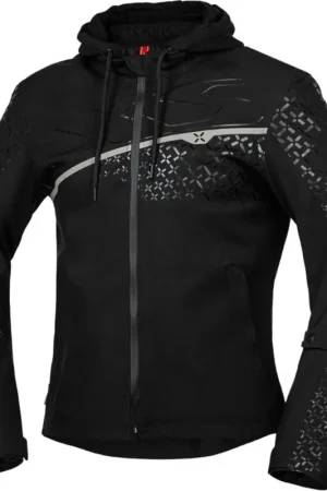 Beperkt Aanbod IXS Rapid-STX 1.0 Waterdichte Zwart Textiele Motorjas