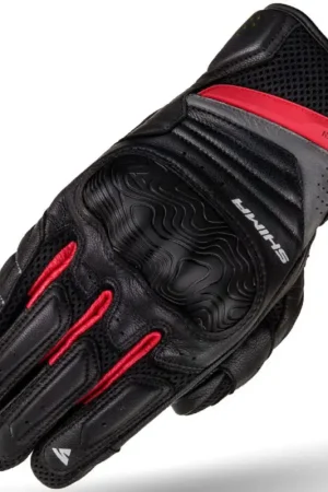 Aanbieding SHIMA Rush Zwart Rood Handschoenen