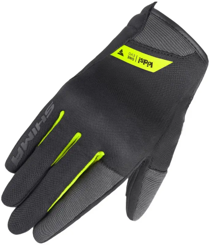 SHIMA One Evo Kids Zwart Geel Handschoenen Merkproduct