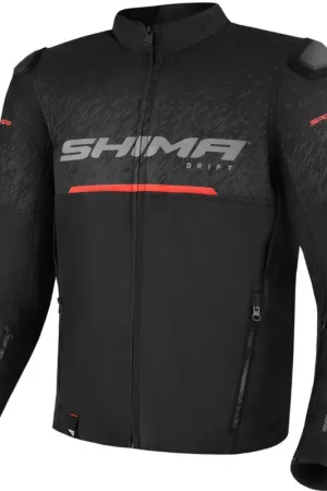 SHIMA Drift Zwart Textiele Motorjas Uitverkoop