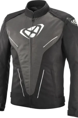 Alleen Vandaag Ixon Prodigy Zwart Antraciet Wit Waterdichte Textiele Motorjas