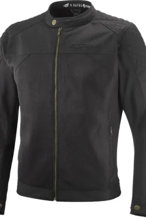 Express Levering Ixon Ozcan Zwart Textiele Motorjas