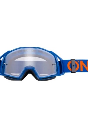 O’NEAL B-20 Flat Blauw Oranje Crossbril Must-Have