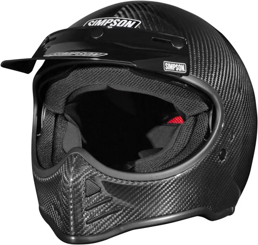 Simpson M52 Carbon Motocrosshelm Uitverkoop