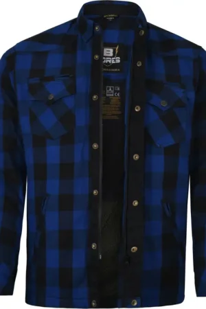 Veilige Betaling Bores Lumberjack Premium Motorfiets shirt
