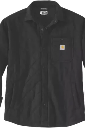 Koopje Carhartt Quilted Snap Front Shirt Textiel jas