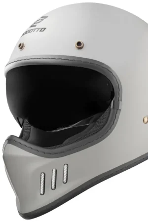 Op = Op Bogotto FF980 Caferacer Kruishelm