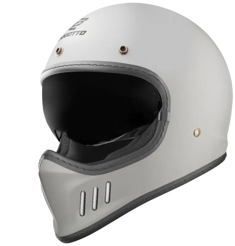 Op = Op Bogotto FF980 Caferacer Kruishelm