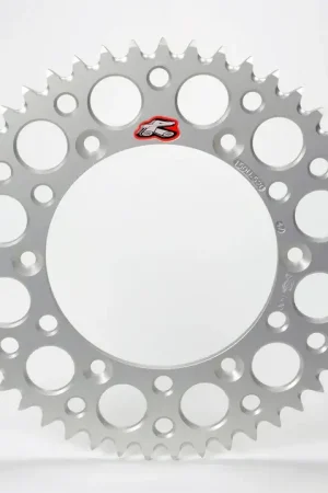 Rear sprocket RENTHAL Aluminium Self cleaning - 420 Bestseller