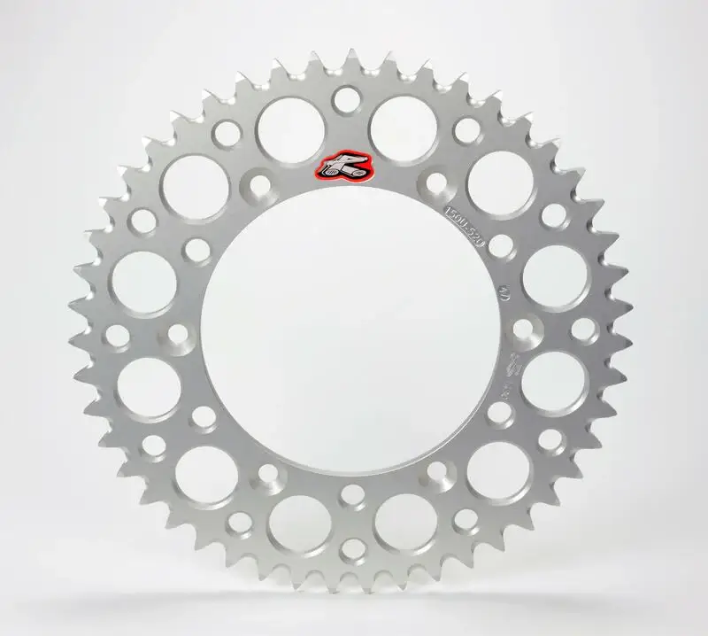 Rear sprocket RENTHAL Aluminium Self cleaning - 520 Beste Prijs