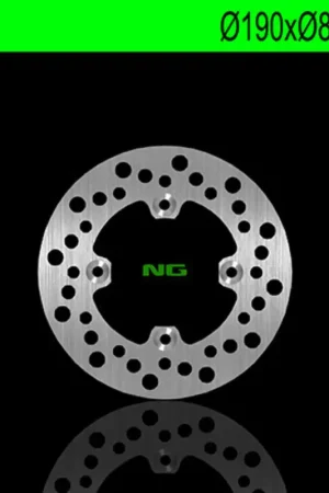NG BRAKES Round Fixed Brake Disc Gratis Retour