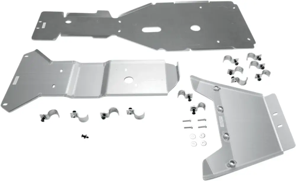 MOOSE Racing framebescherming zilver - Kawasaki (2008-2016) Meest Verkocht