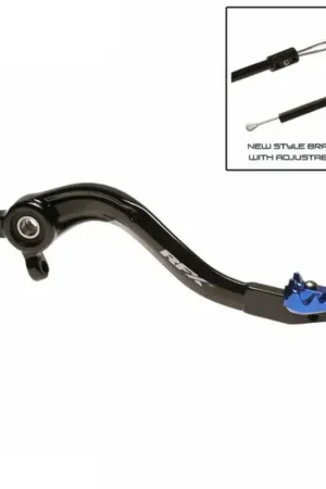 RFX Pro ST Rear Brake Lever Hard Anodised Black/Blue Gereduceerde Prijs