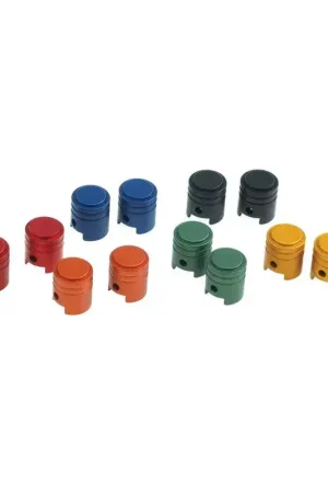 RFX Sport Valve Caps (Piston/Gold) 2pcs Express Levering
