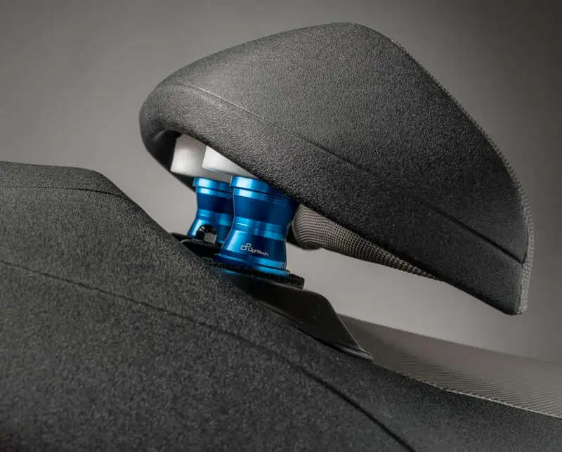 Flitsaanbieding LighTech Saddle Backrest Spacers Cobalt T-Max 500/530