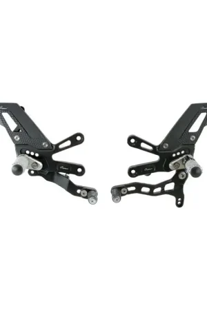 Favoriet LighTech Adjustable Rear Sets With Fixed Footpegs- Standard Shifting