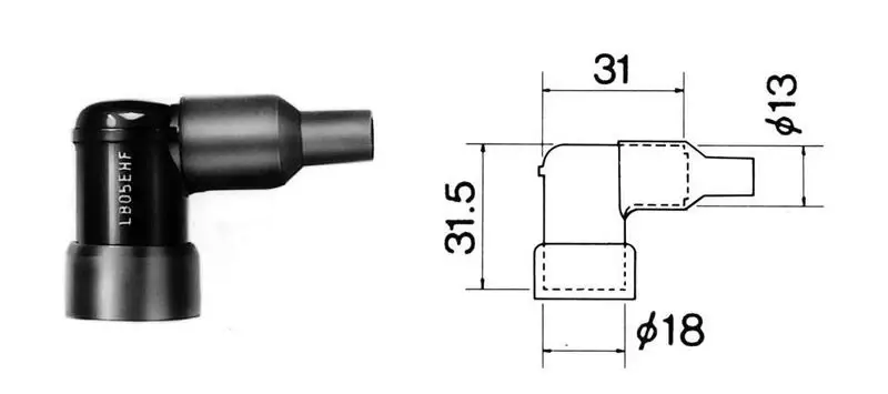 NGK SPARK PLUG CAP LB01EHF Betaalbaar