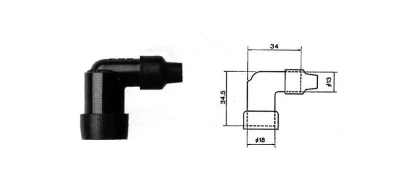 NGK SPARK PLUG CAP LZEH Laatste Kans