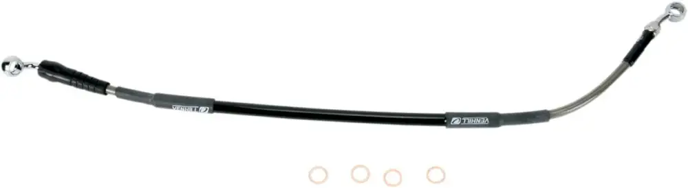 Bestseller MOOSE Racing remslang roestvrij staal zilver - Yamaha WR-250 F / WR-450 F e.a. (2005-2024)