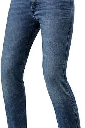 Finale Uitverkoop REV'IT Victoria Motorjeans Ladies Medium Blue