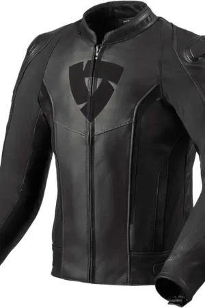 REV'IT Glide Vintage Motorjas Black Koop Online