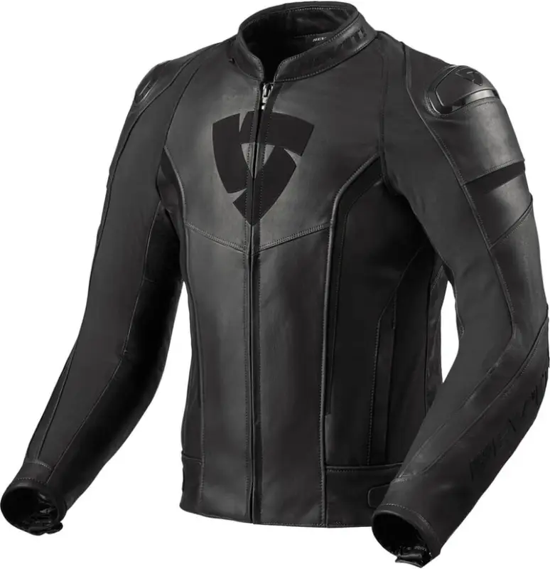 REV'IT Glide Vintage Motorjas Black Koop Online