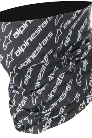 Alpinestars Linear Neck Tube Black/White 12 Shop Nu