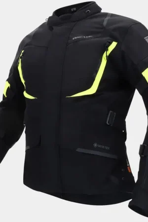 Richa Cyclone 2 GTX Motorjas Black/Fluo Yellow 650 Betrouwbaar