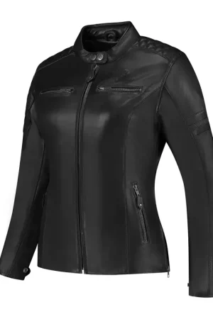 Rusty Stitches Joyce V2 Ladies Motorjas Black 100 Favoriet