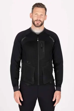 Beperkt Aanbod KNOX Action Pro Shirt Men's MK2 Motorjas Black