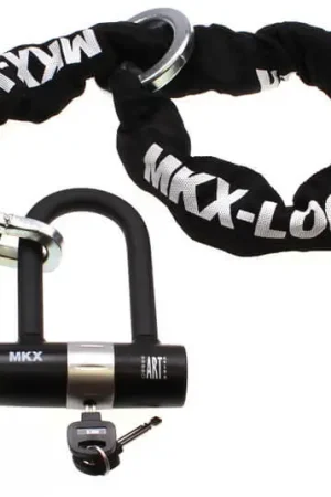 Direct Beschikbaar MKX Ketting Slot Art4 120cm met ring (Lang U-Lock)