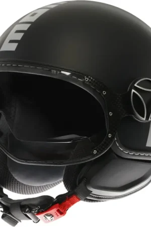 Momo FGTR Evo Mono Matt Black/Silver 001 Op = Op