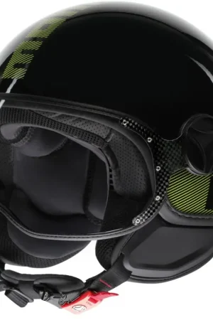 Rechtstreeks Van De Fabrikant Momo FGTR Classic Stripes Black/Yellow Fluo 012