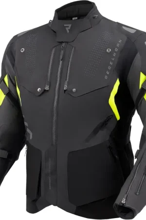 Meest Verkocht Rebelhorn Hiker 4 Motorjas Black/Anthracite/Fluo Yellow