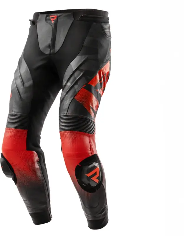 Hete Deal Rebelhorn Inferno Motorbroek Black/Fluo Red