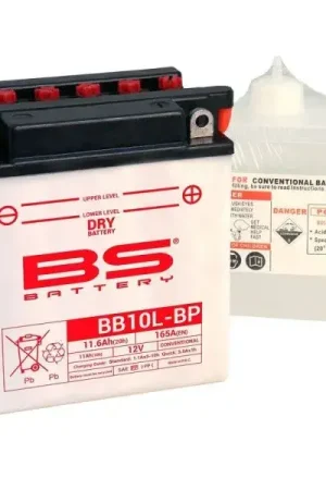 Merkproduct BS BATTERY Accu High performance met zuurpakket - BB10L-BP