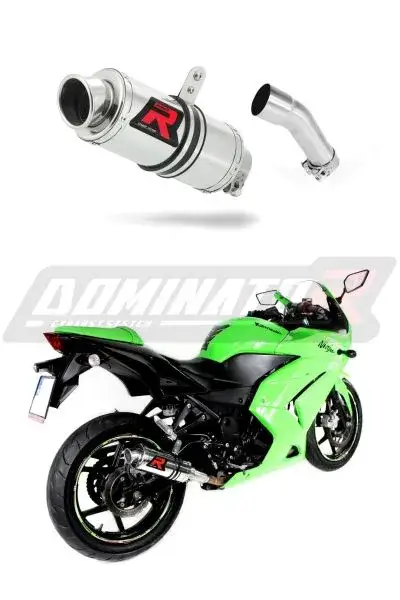 Dominator Uitlaat Kawasaki Ninja 250R 2013 - 2016 Tijdelijk Beschikbaar