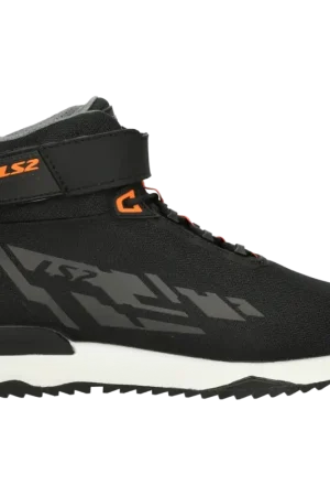 Koopje LS2 -Motorschoenen Acrux zwart / fluor oranje