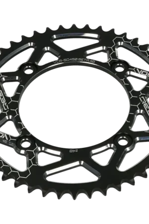 Betrouwbaar Voca Racing -achtertandwiel CNC 50T zwart voor Beta RR 50 (420)