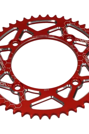 Gecertificeerd Voca Racing -achtertandwiel CNC 50T rood voor Beta RR 50 (420)