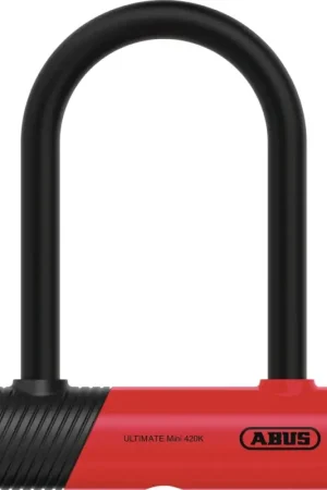 ABUS Ultimate Mini 420K beugelslot 140mm ART 2 - rood Rechtstreeks Van De Fabrikant